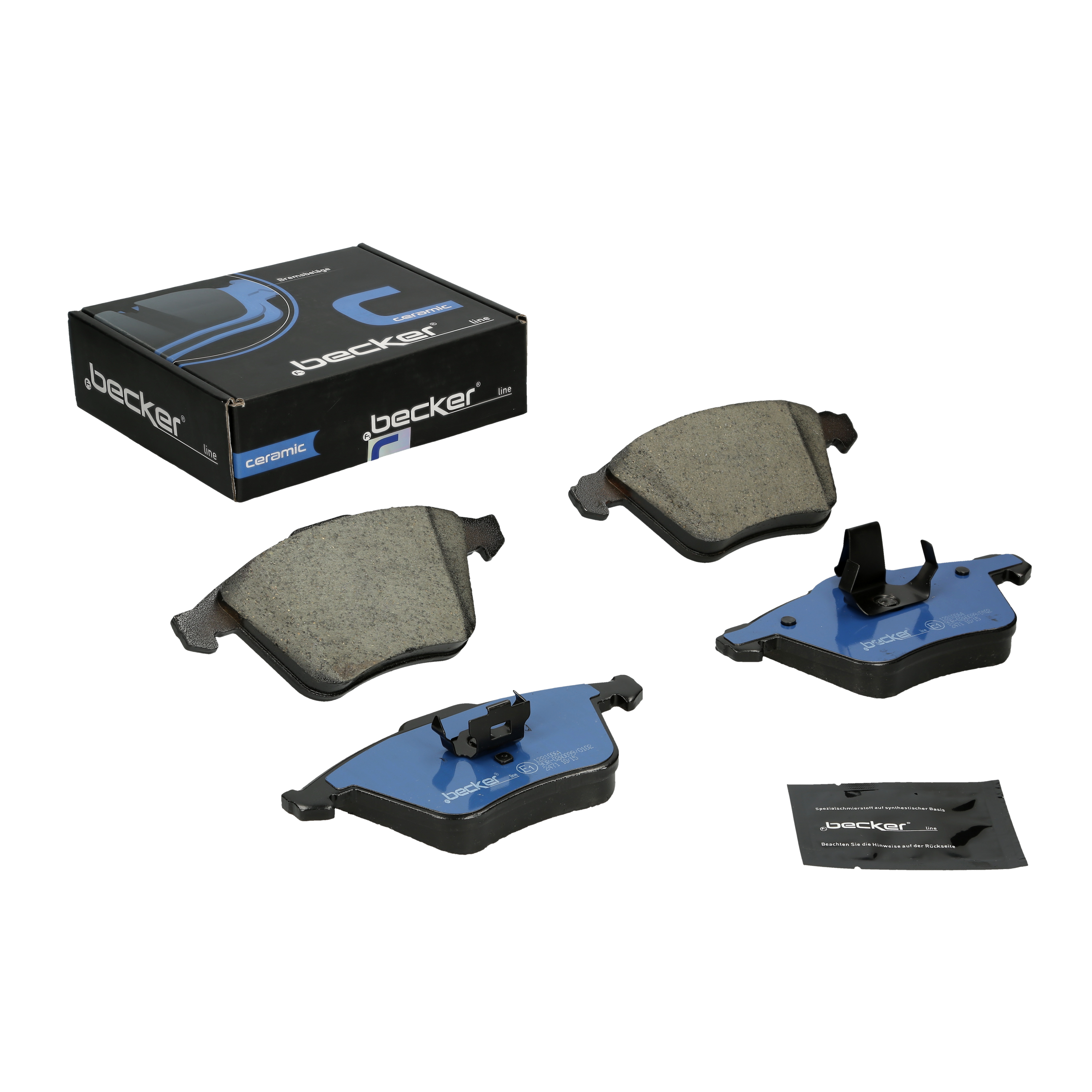 Bremsbelagsatz, Scheibenbremse 'Ceramic' | f.becker_line (128 10064)