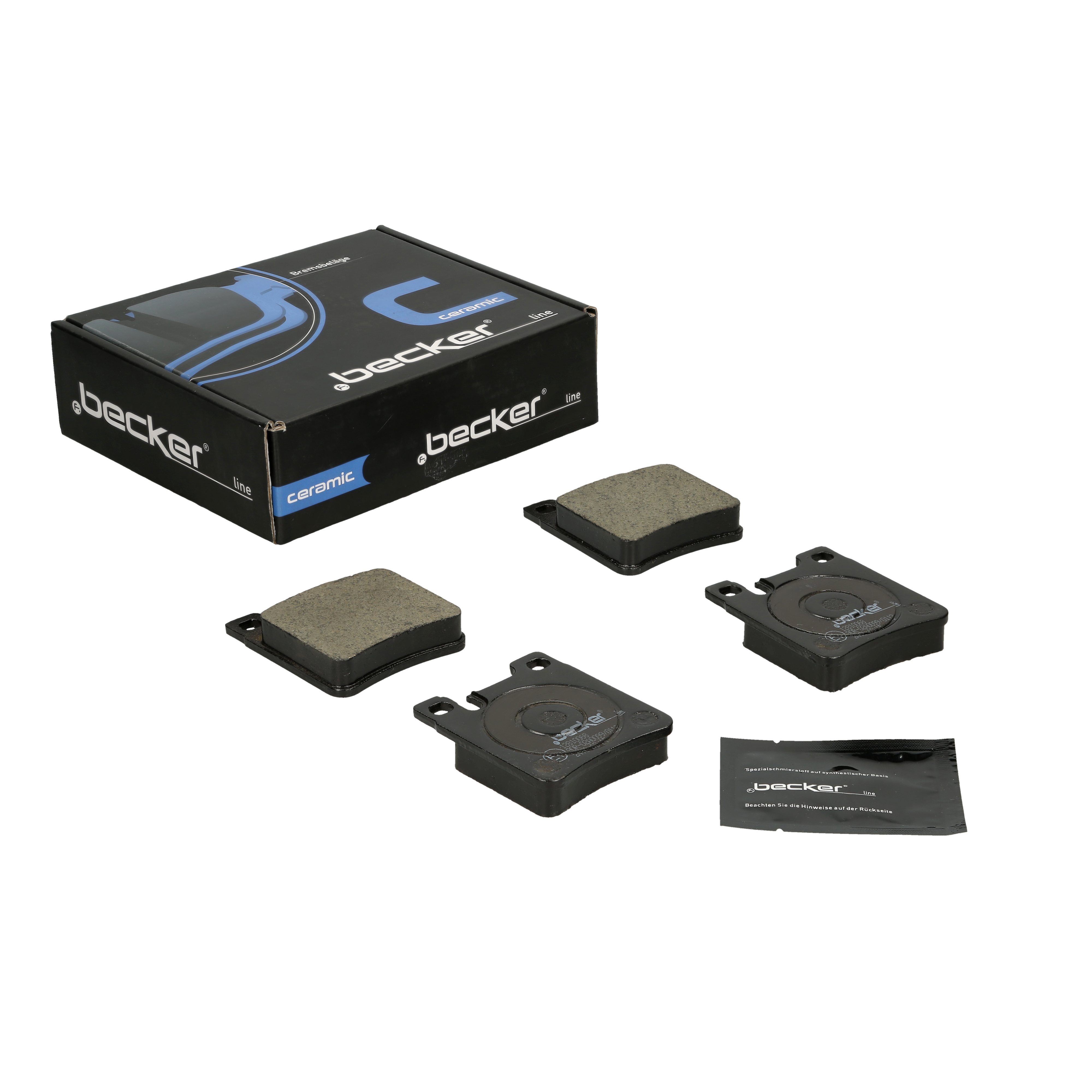 Bremsbelagsatz, Scheibenbremse 'Ceramic' | f.becker_line (128 10068)