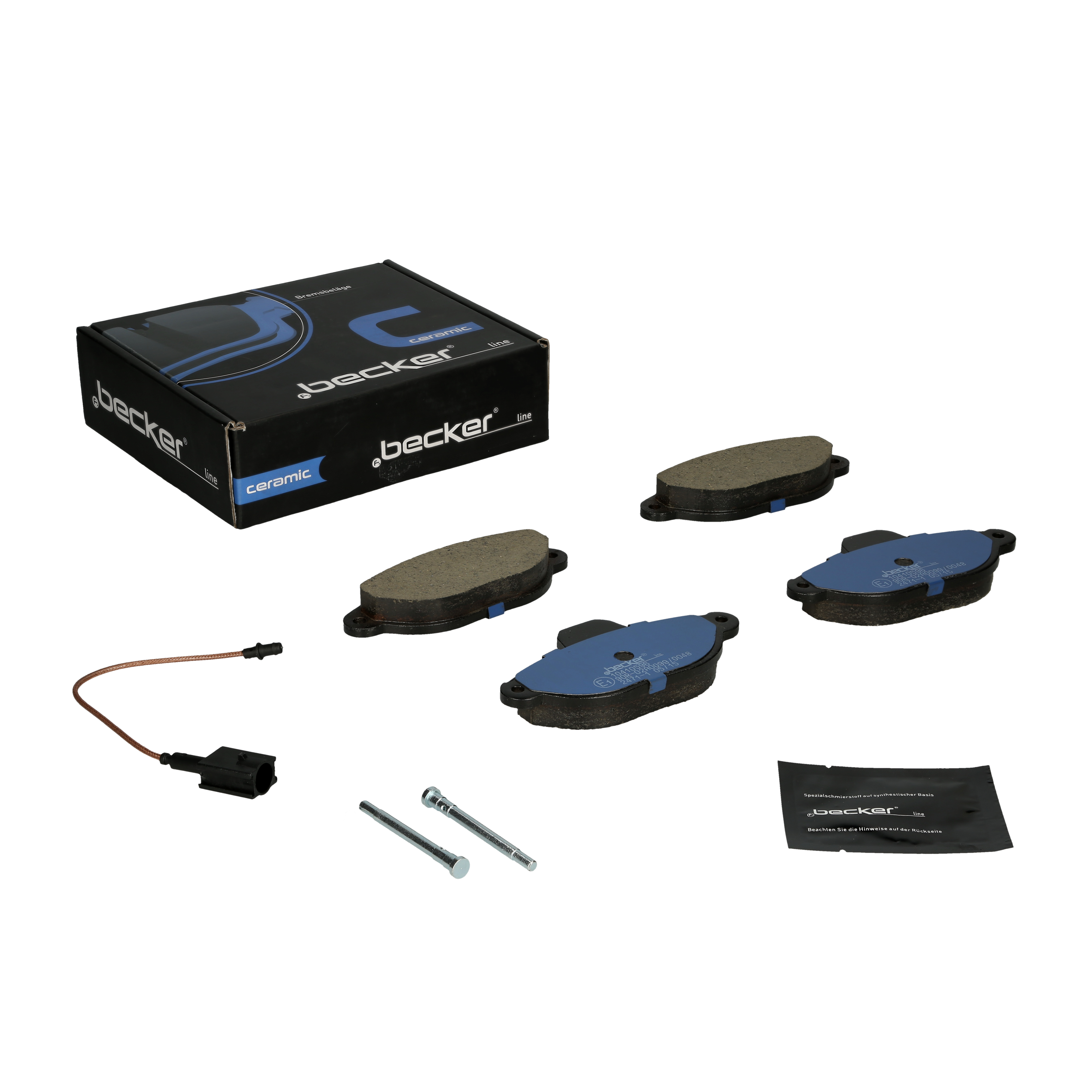 Bremsbelagsatz, Scheibenbremse 'Ceramic' | f.becker_line (128 10122)