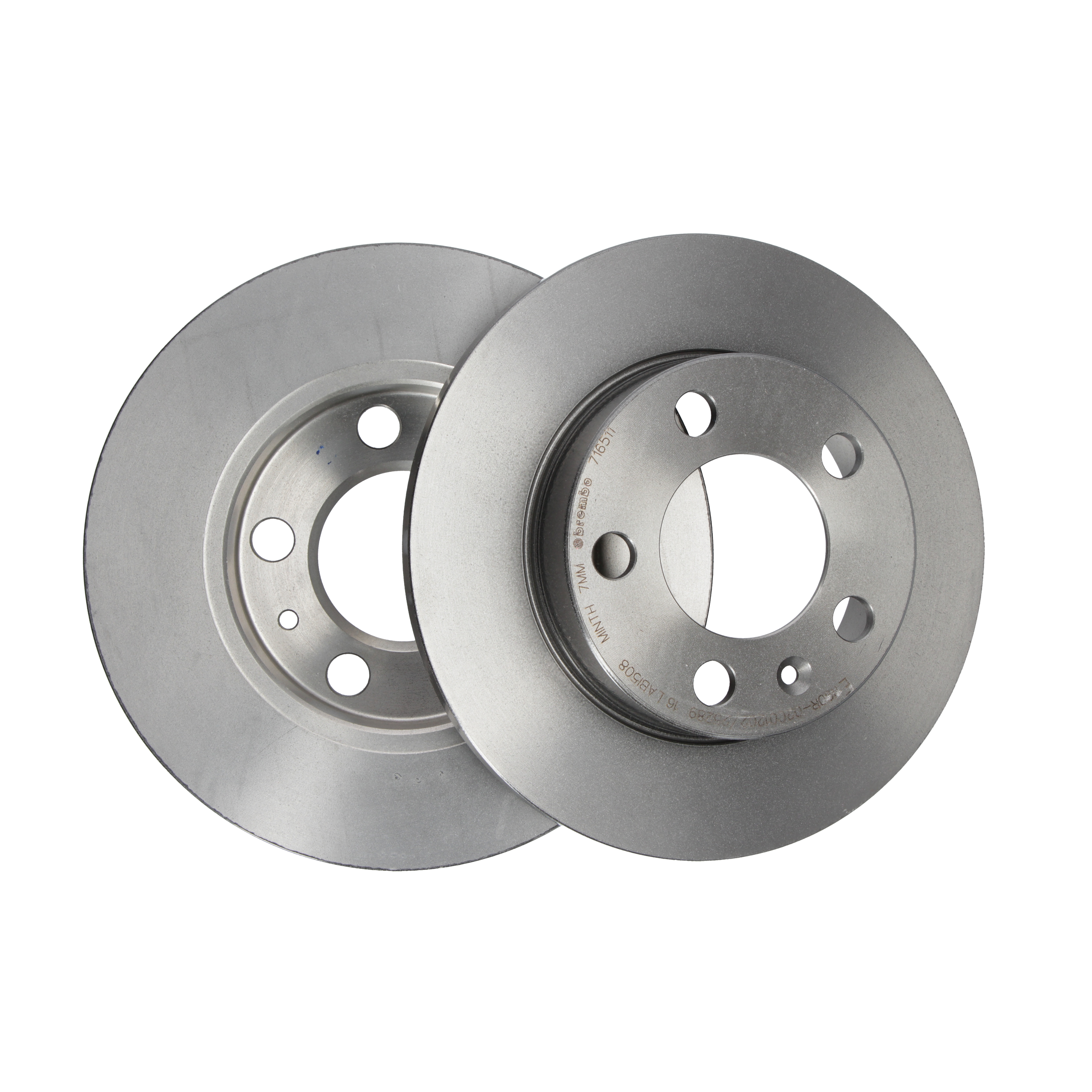 für VW Audi Bremsbeläge Hinten u.a Brembo2 Bremsscheiben Voll 245 mm