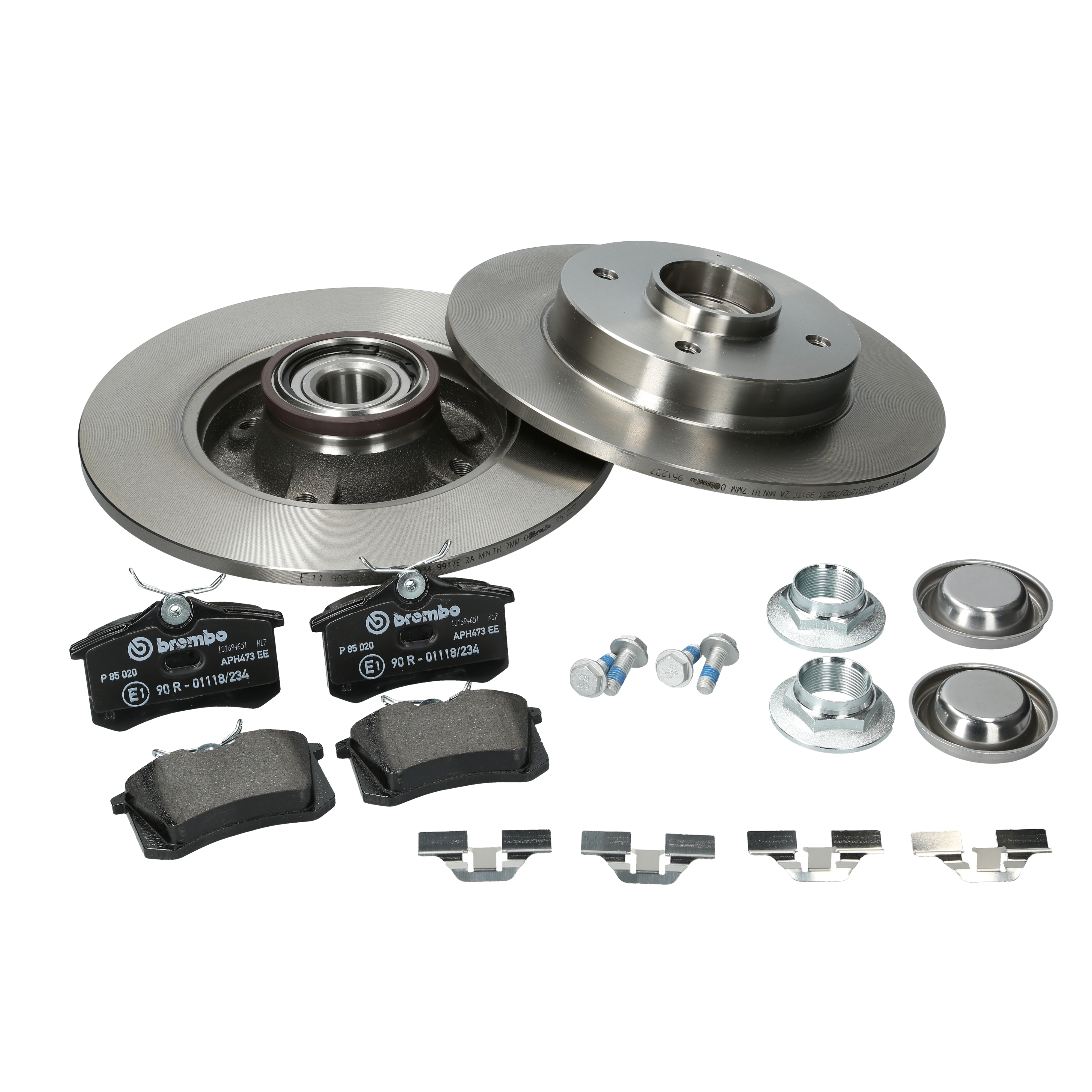 ATE2 Bremsscheiben Voll 302 mm Bremsbeläge Vorne u.a für BMW