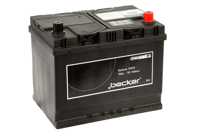 Starterbatterie für ein Auto von f.becker_line Starterbatterie für ein Auto
